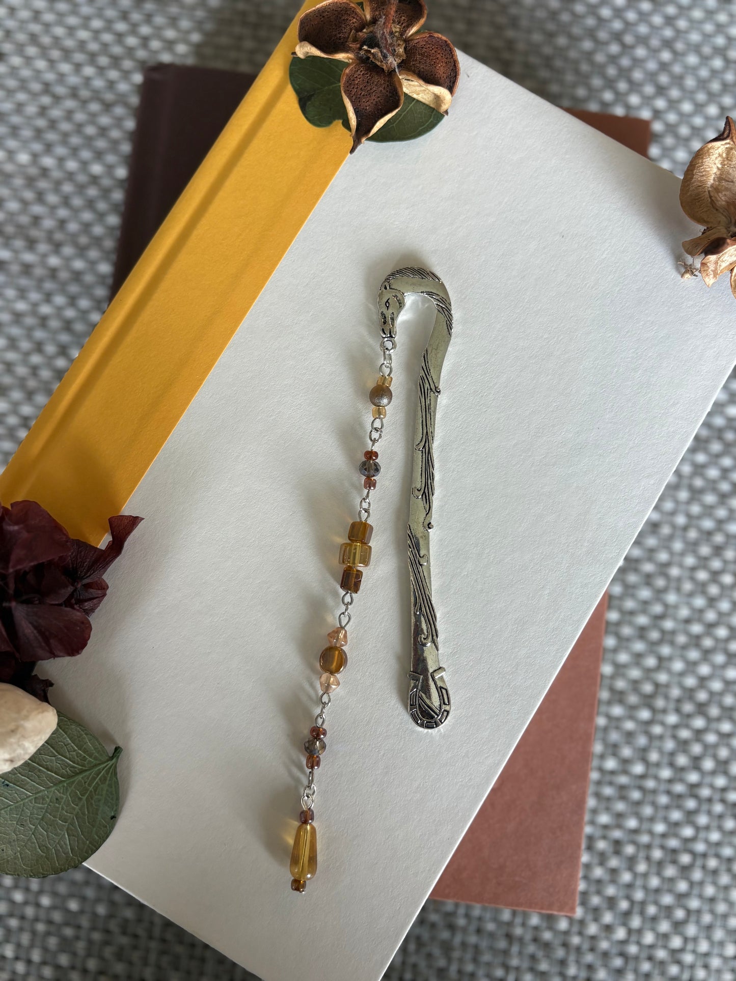 Beaded Charm Bookmark